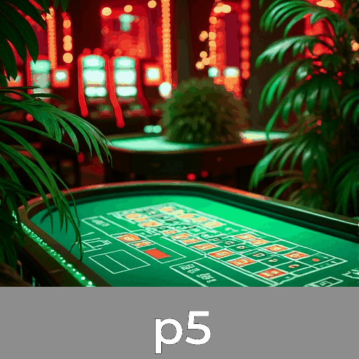 p5: Slots com Jackpot, Poker Estratégico e Roleta ao Vivo